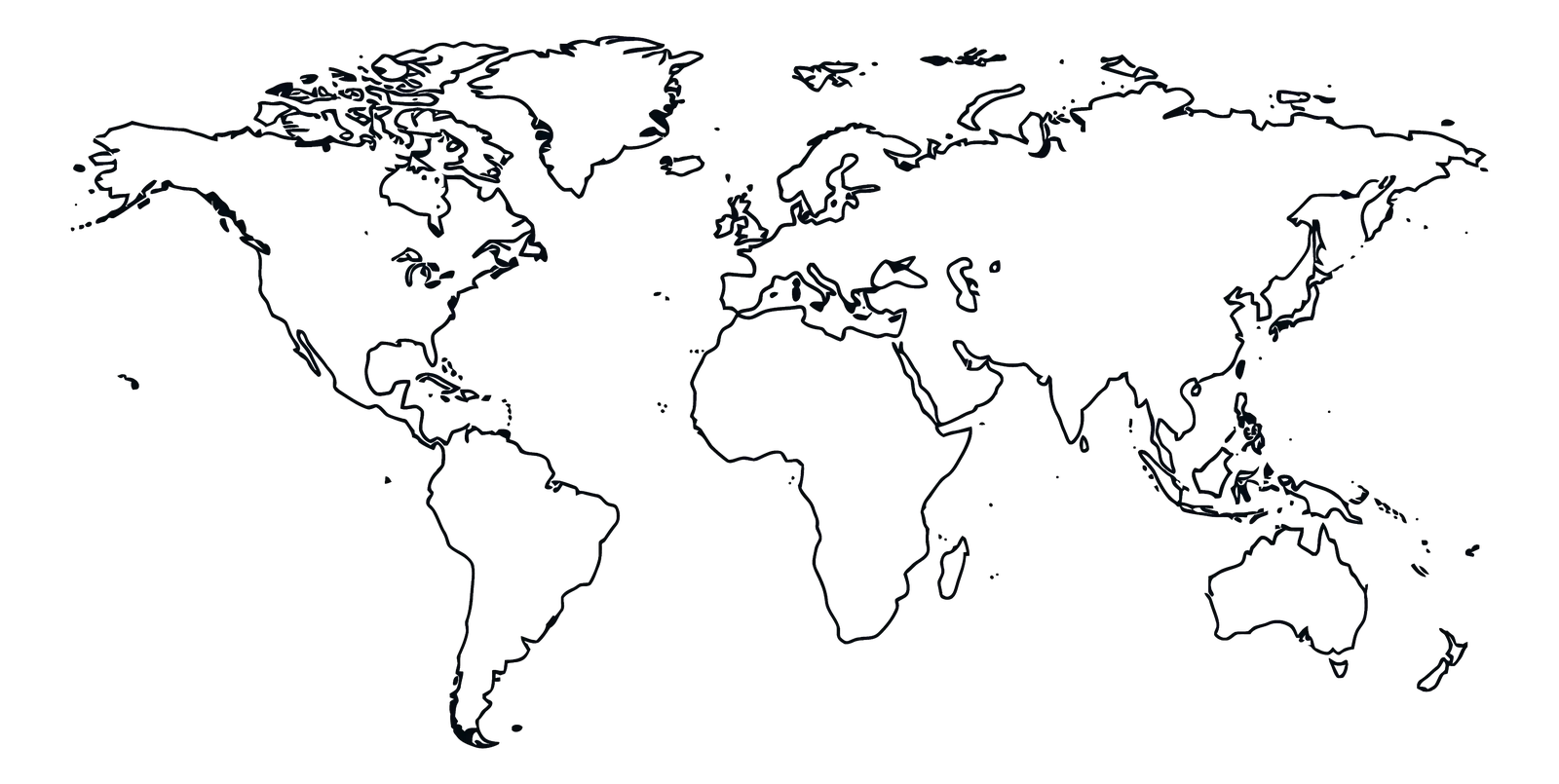 Global User Distribution Map